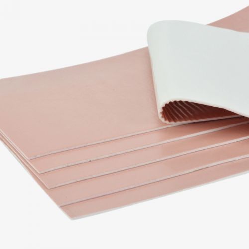 1W/Mk Ultra-conforming Fiberglass Reinforced on One Side Silicone Pad for LED Light