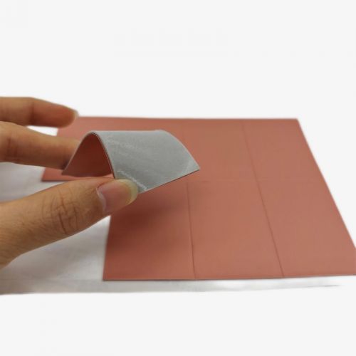2W/Mk Tear-resistant Fiberglass Reinforced on One Side Silicone Pad for PC Server/ Workstations 